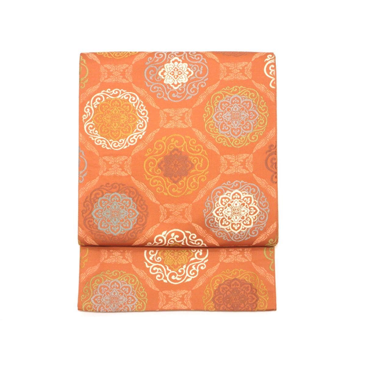 袋帯　北尾織物匠　唐織　全通柄