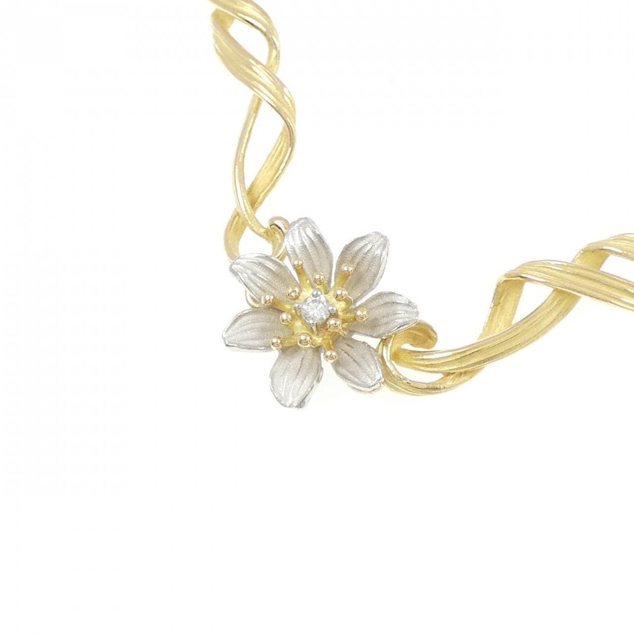 アズ タイム ダイヤモンド ネックレス