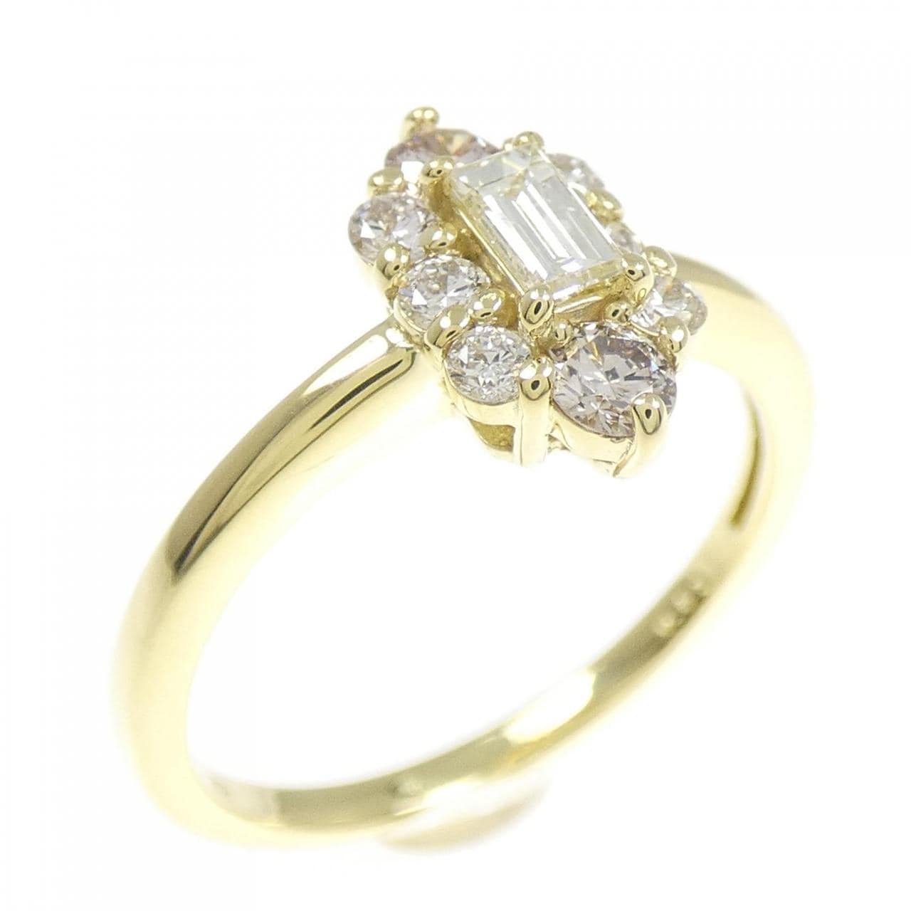 【新品】K18YG ダイヤモンド リング 0.51CT