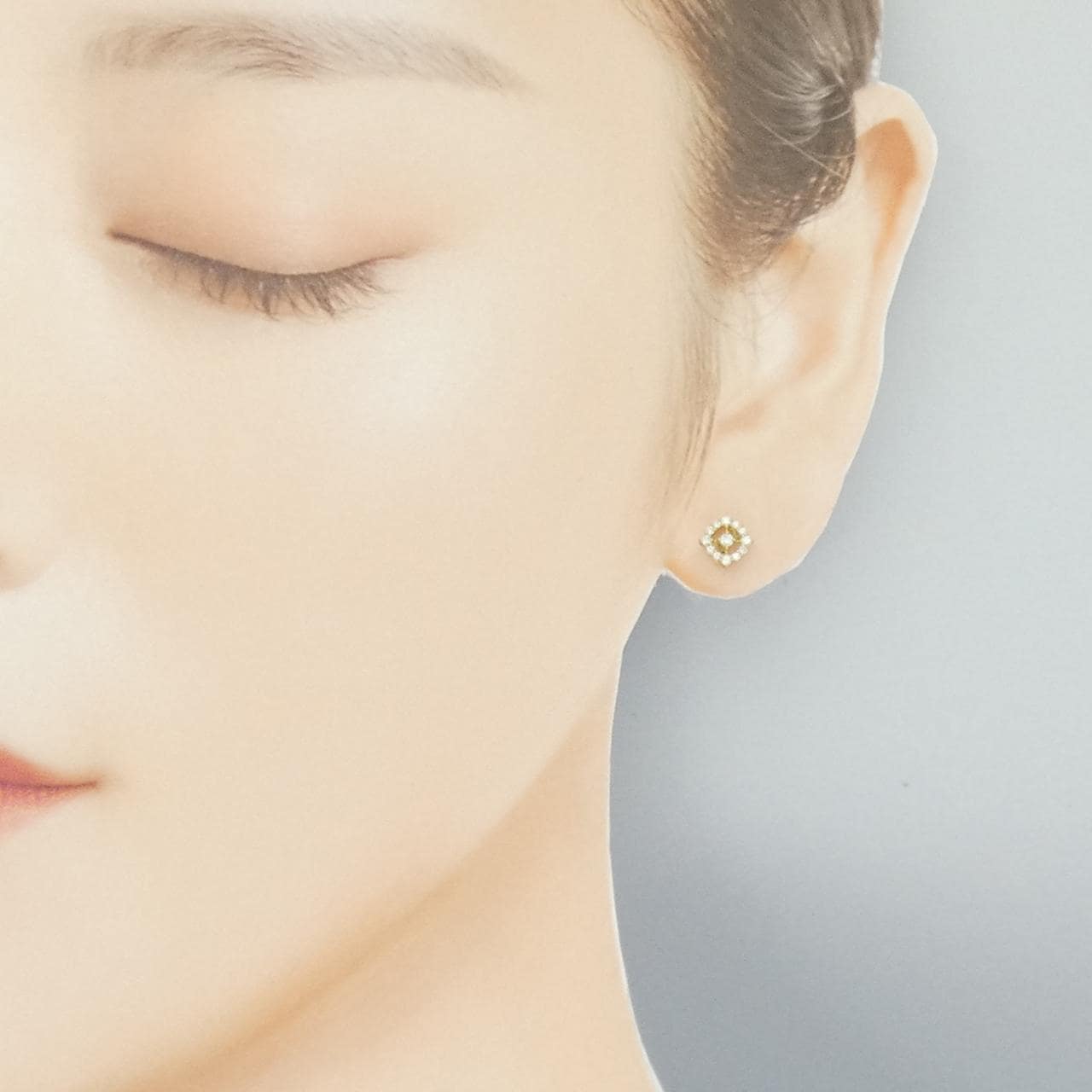 【リメイク】K18YG ダイヤモンド ピアス 0.20CT
