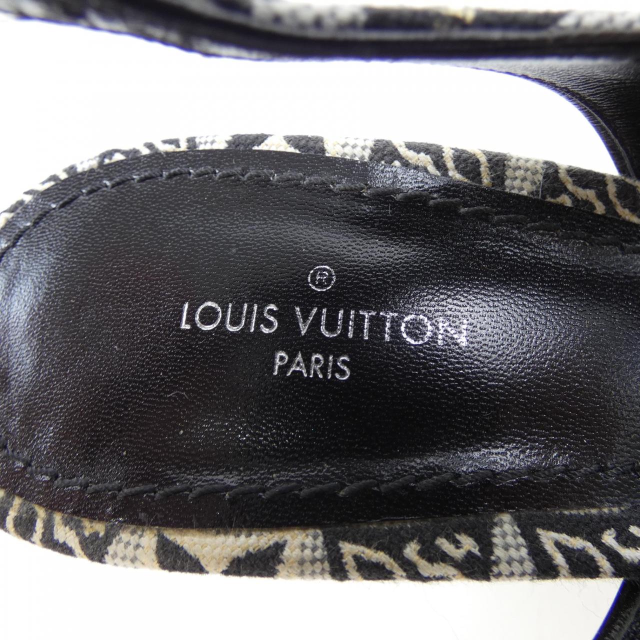 ルイヴィトン LOUIS VUITTON SINCE1854 ルイーズライン パンプス