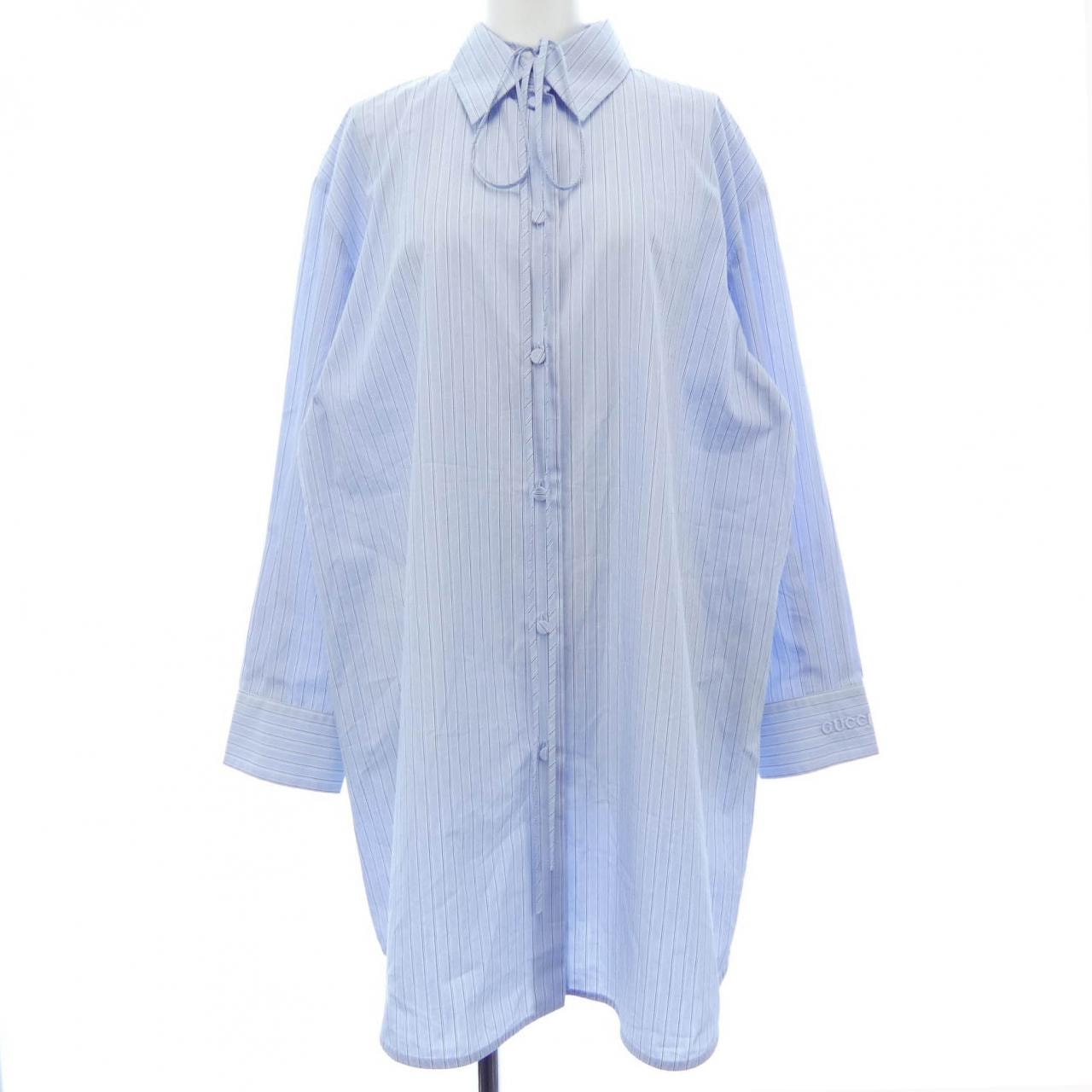 グッチ GUCCI ストライプコットンシャツ 820670 ZAPIU シャツ