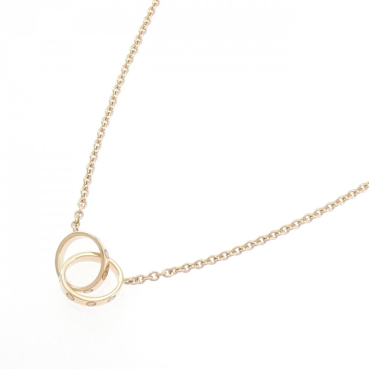 カルティエ ベビーラブ ネックレス