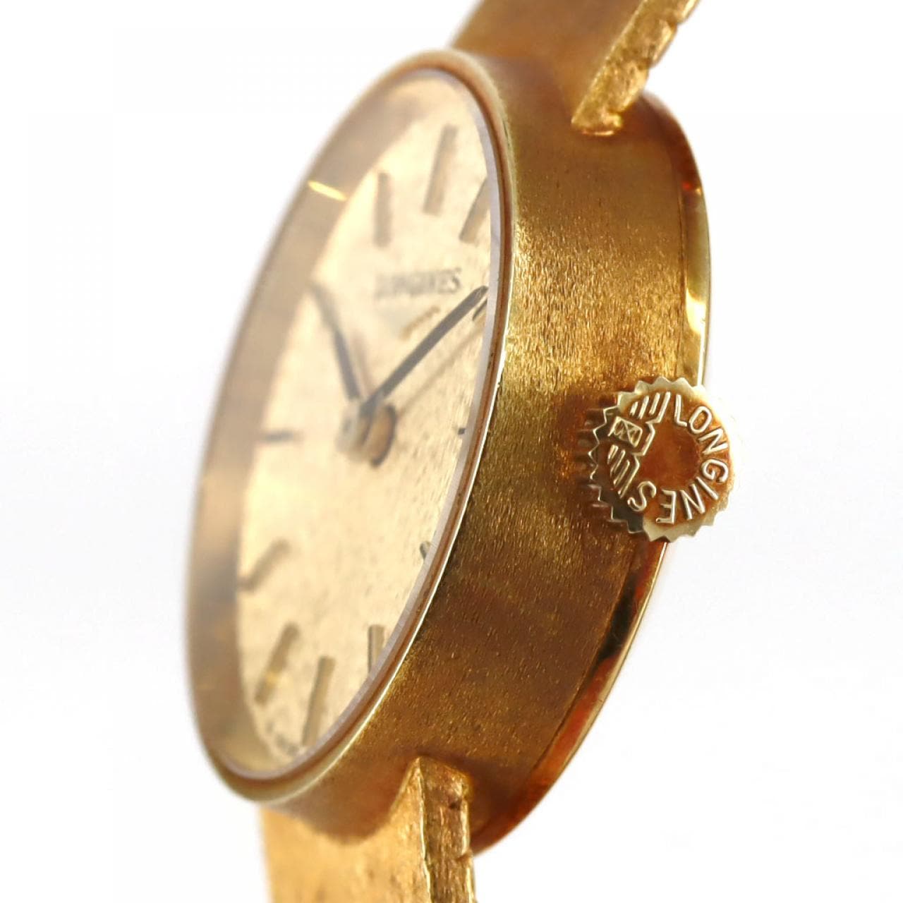 ロンジン ラウンドケース YG YG 手巻