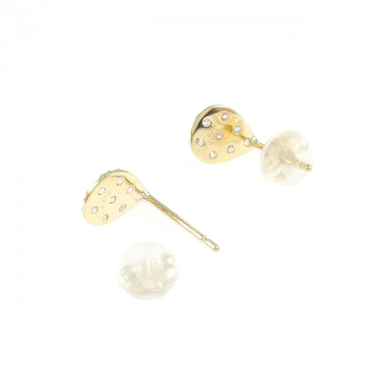K18YG ダイヤモンド ピアス 0.40CT