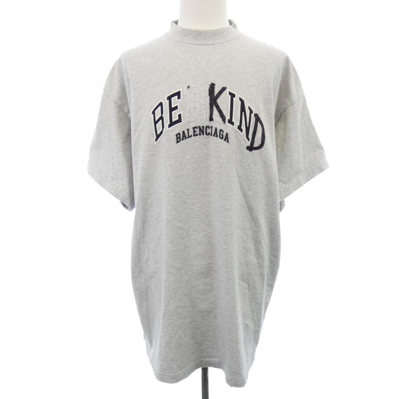 バレンシアガ BALENCIAGA ダメージ加工 739028 TPVD5 UNISEX Tシャツ