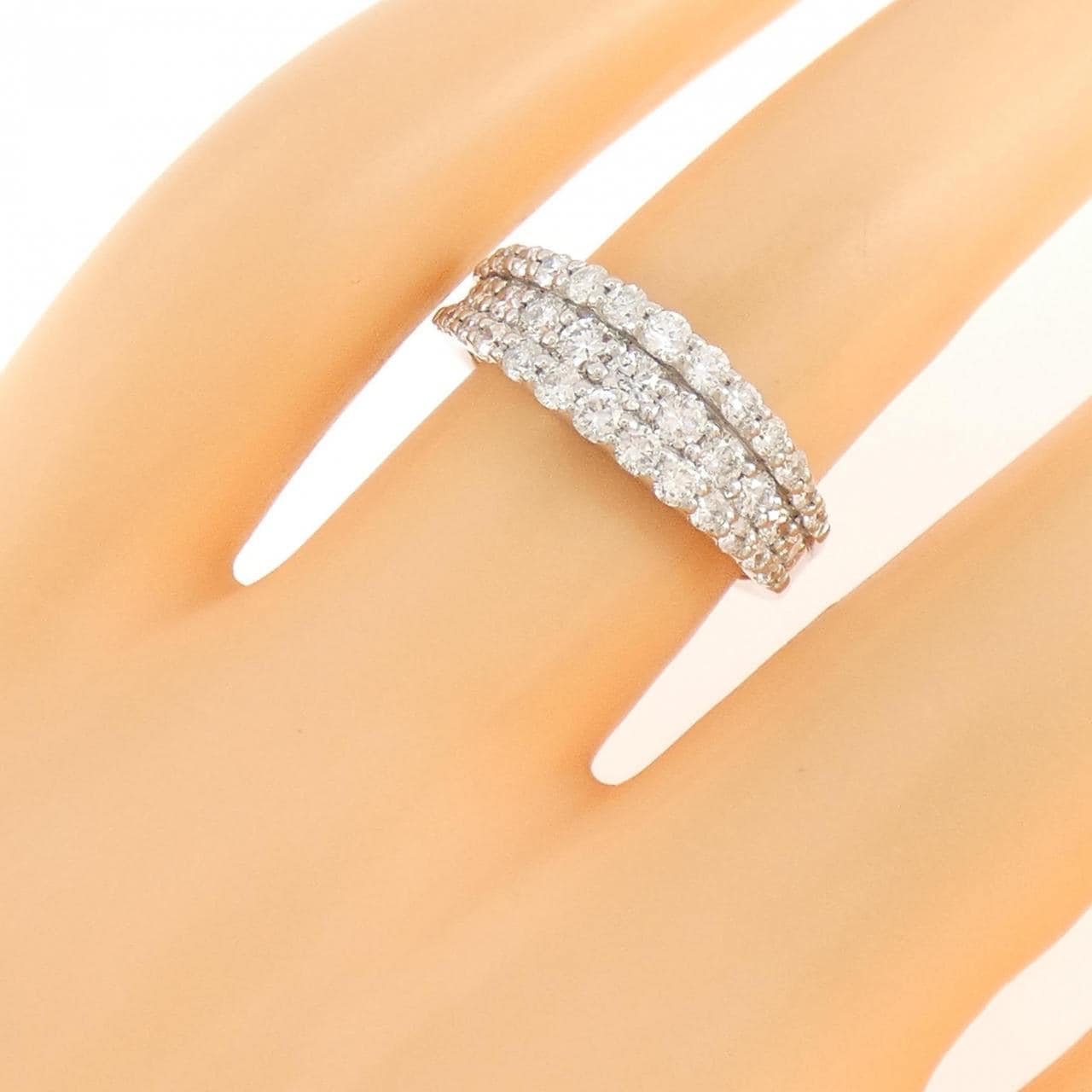 PT900 ダイヤモンド リング 1.00CT