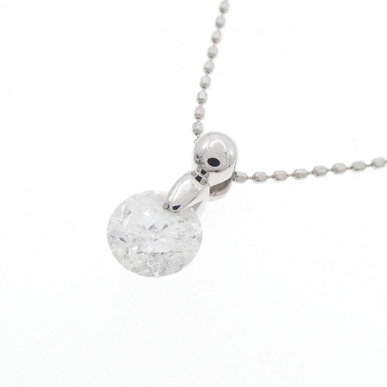 PT900/PT850 ダイヤモンド ネックレス 0.741CT