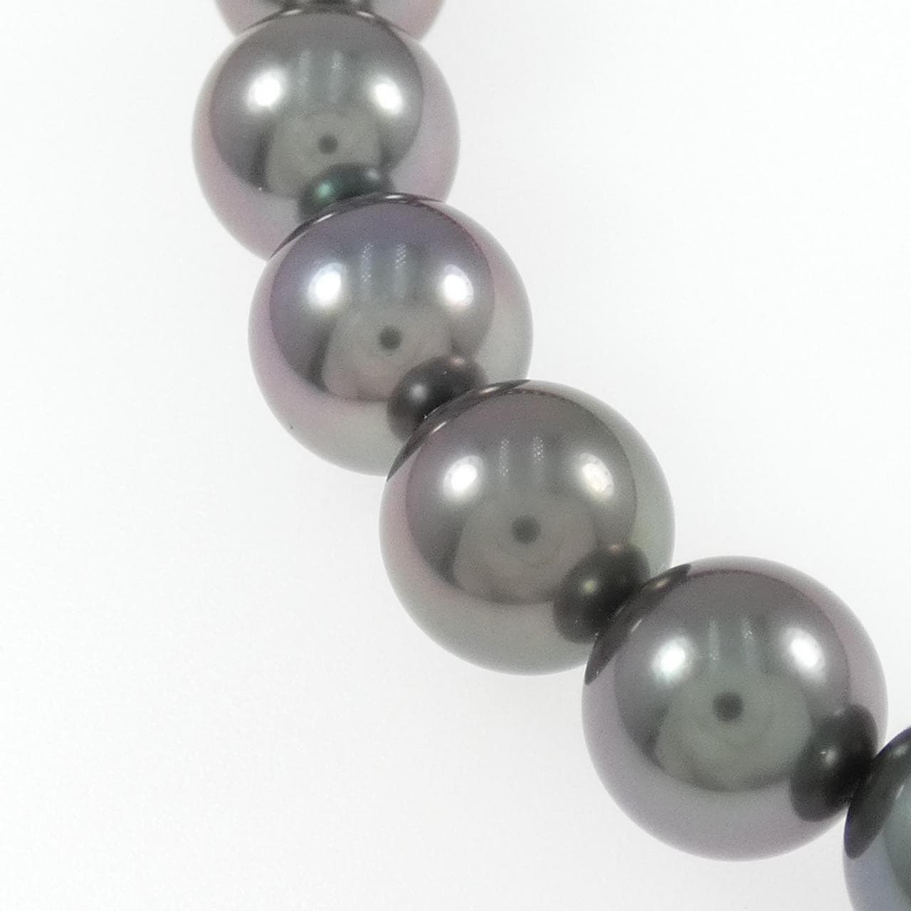 ミキモト 黒蝶パール ネックレス 8-11mm