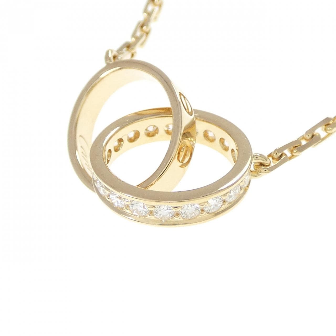 カルティエ ベビーラブ ネックレス