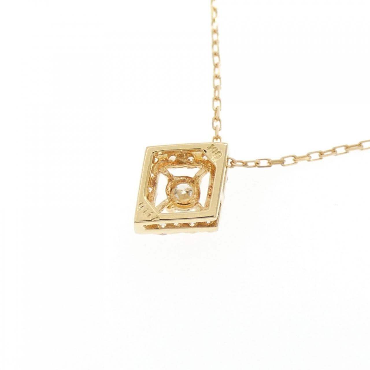 K18YG ダイヤモンド ネックレス 0.147CT