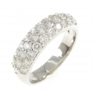 PT900 パヴェ ダイヤモンド リング 1.00CT
