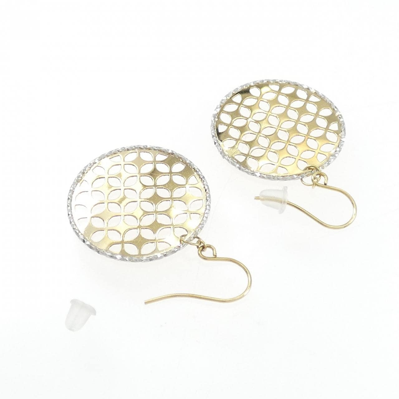 【新品】K18YG/K18WG ピアス