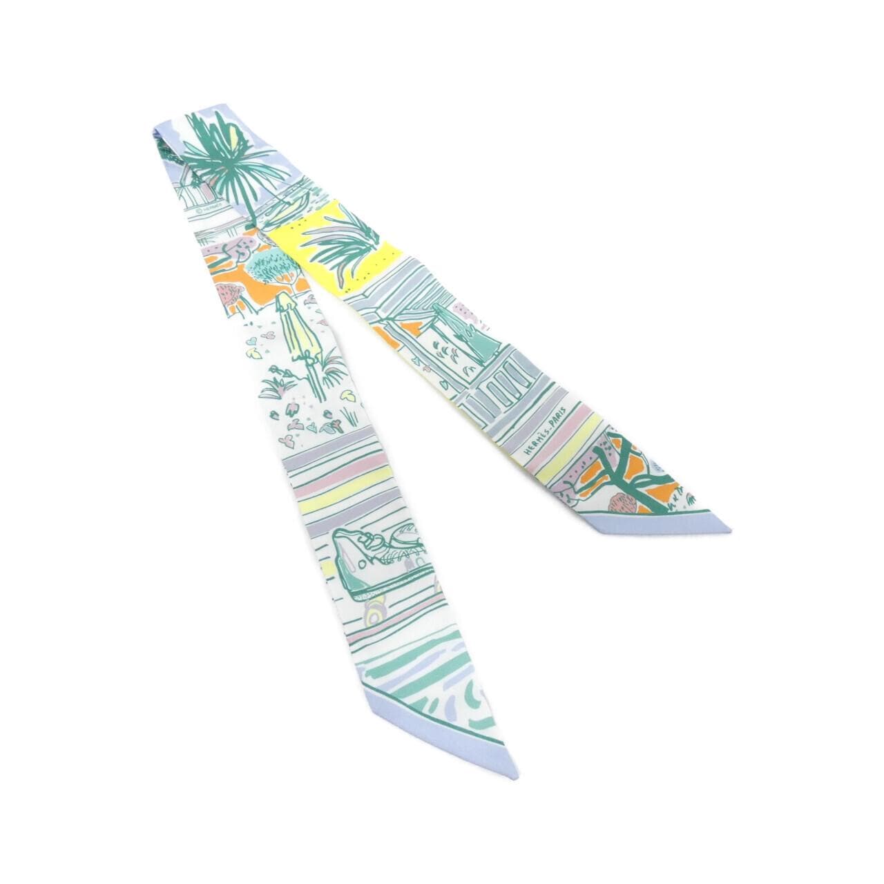 【未使用品】エルメス RAYURES D'ETE ツイリー 063850S スカーフ