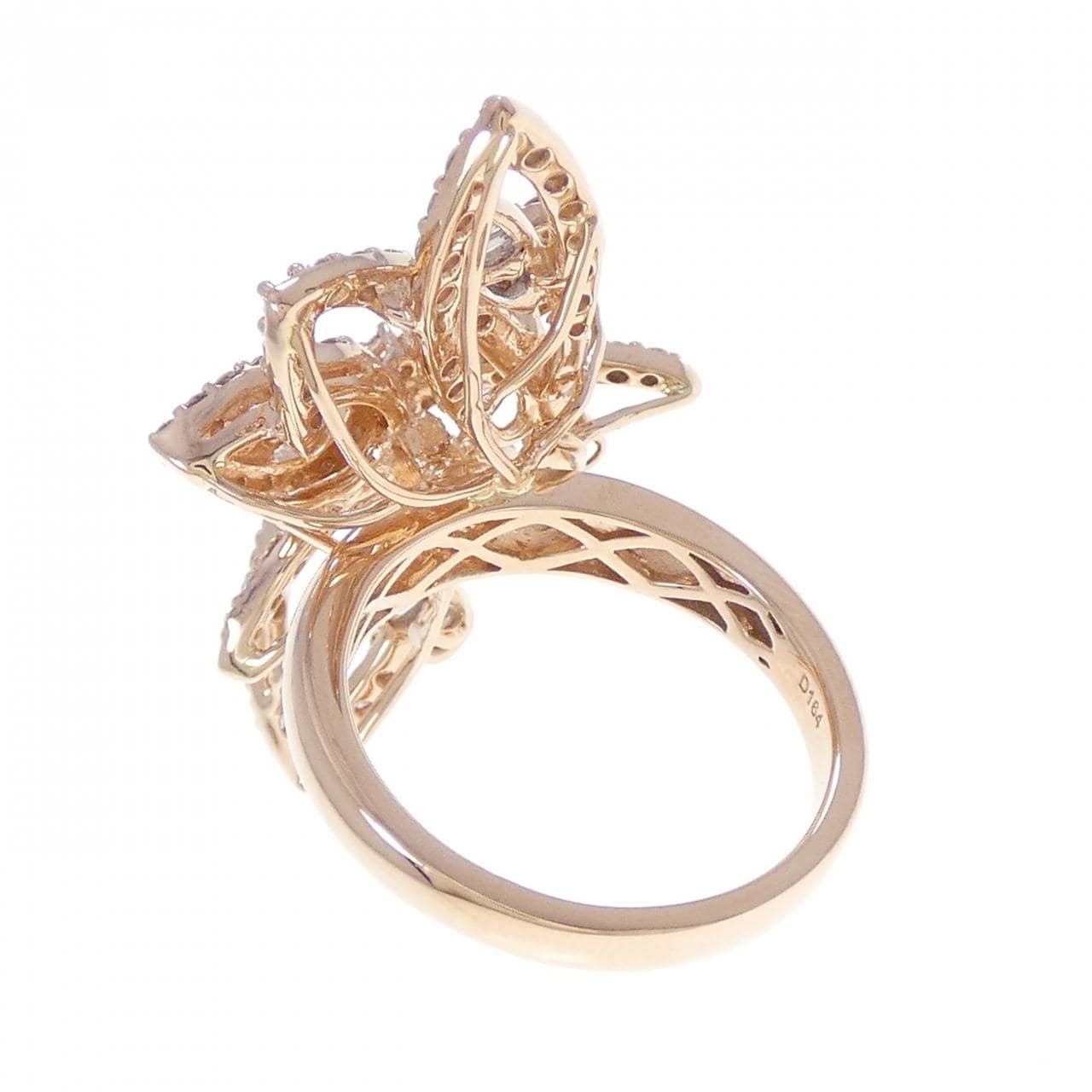 K18PG ダイヤモンド リング 1.64CT