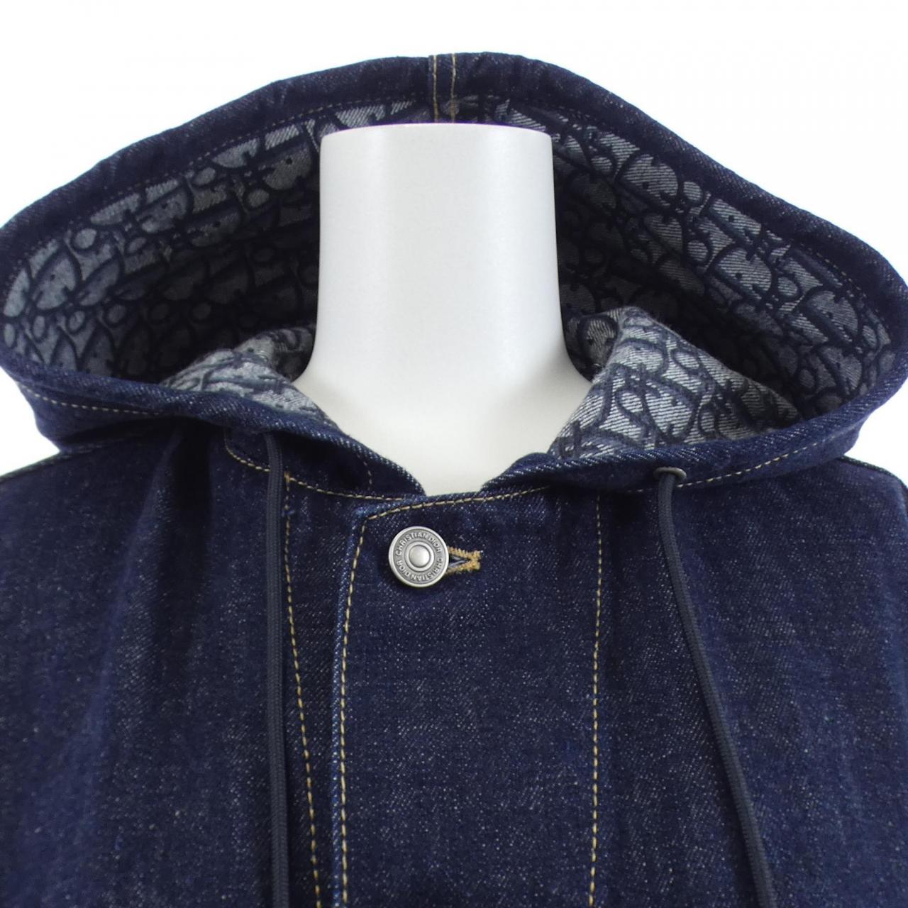 クリスチャンディオール CHRISTIAN DIOR オーバーサイズジャケット ディオール オブリーク 442V34A3161 デニムジャケット