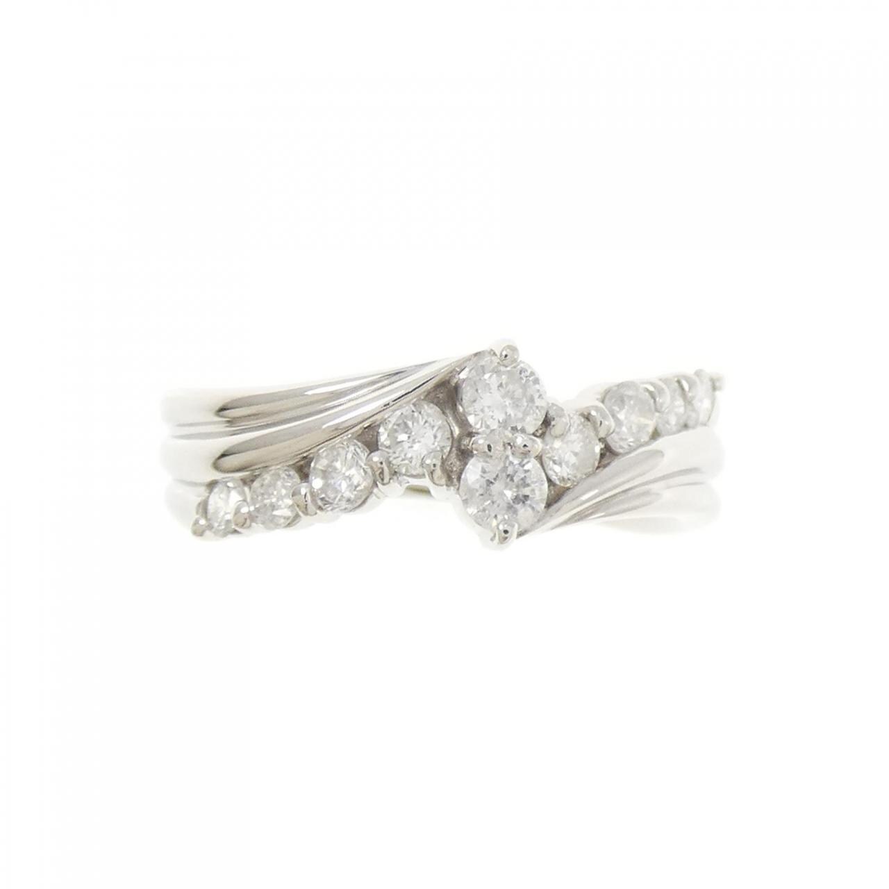 PT900 ダイヤモンド リング 0.51CT