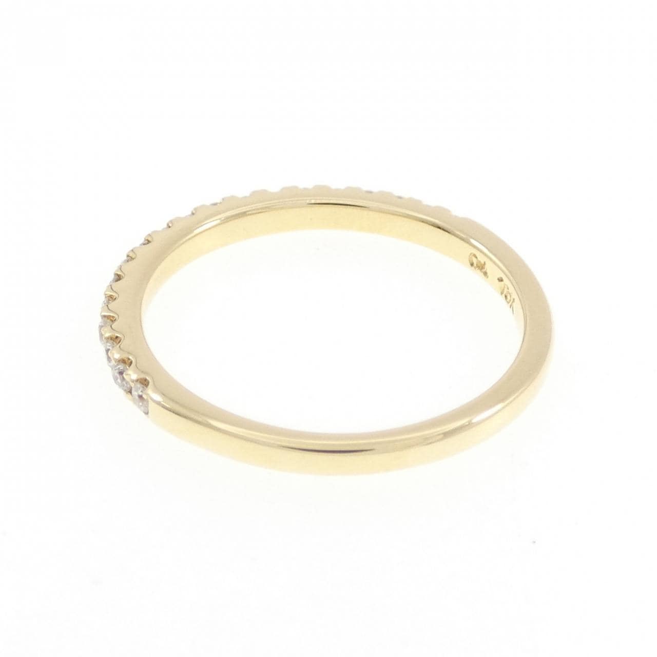 18KYG ダイヤモンド リング 0.14CT