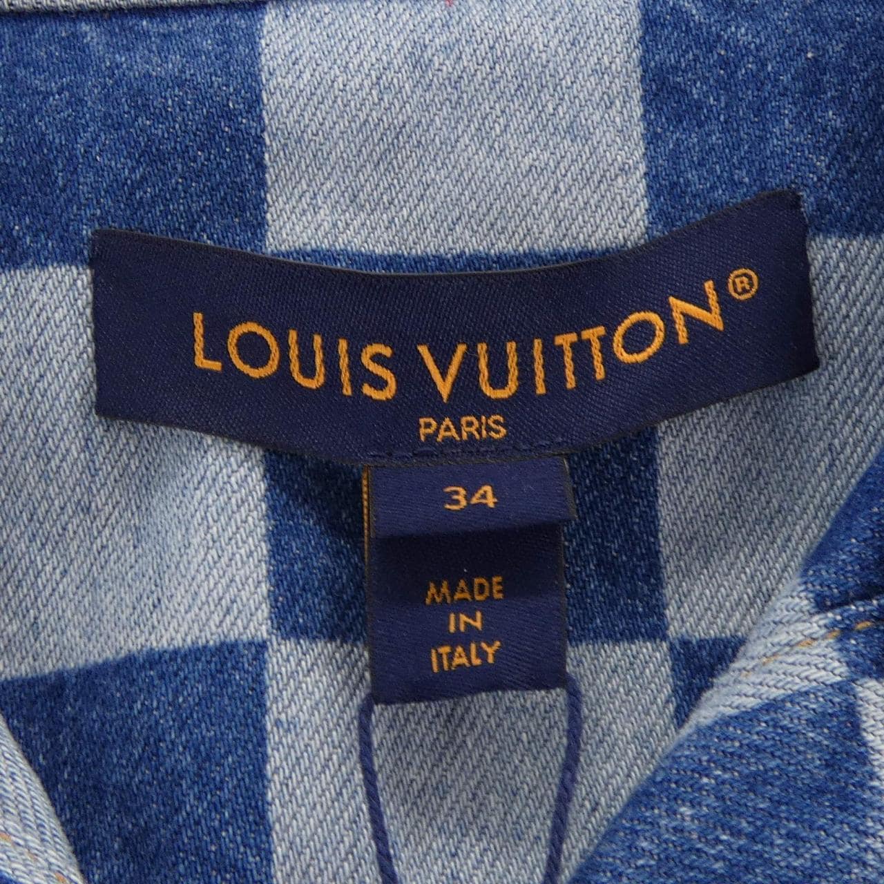 ルイヴィトン LOUIS VUITTON ダミエデニムジャケット FQJA59RXZ デニムジャケット