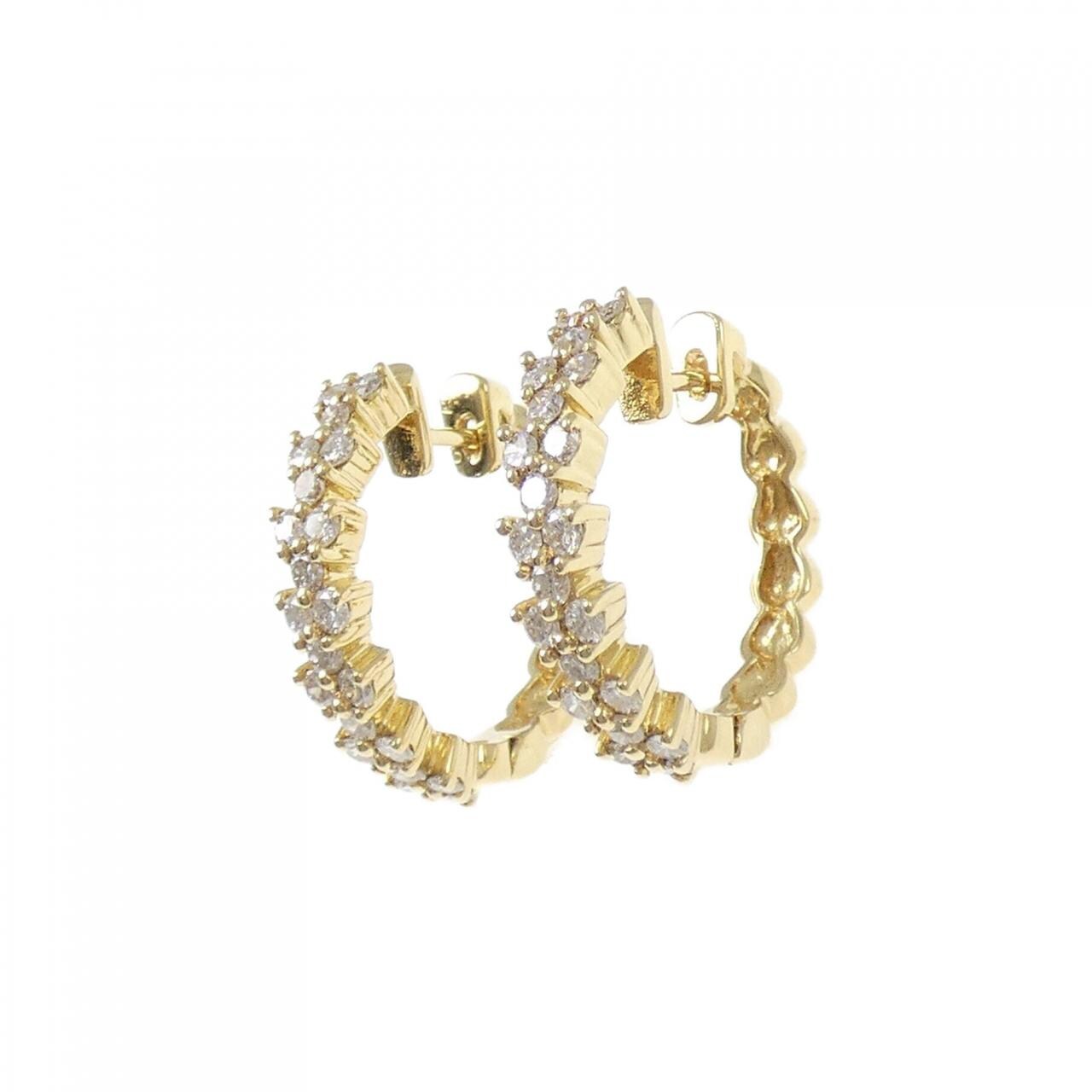 ポンテヴェキオ ダイヤモンド ピアス 1.04CT