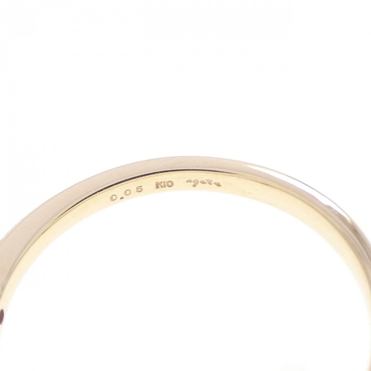 アガット ダイヤモンド リング 0.05CT