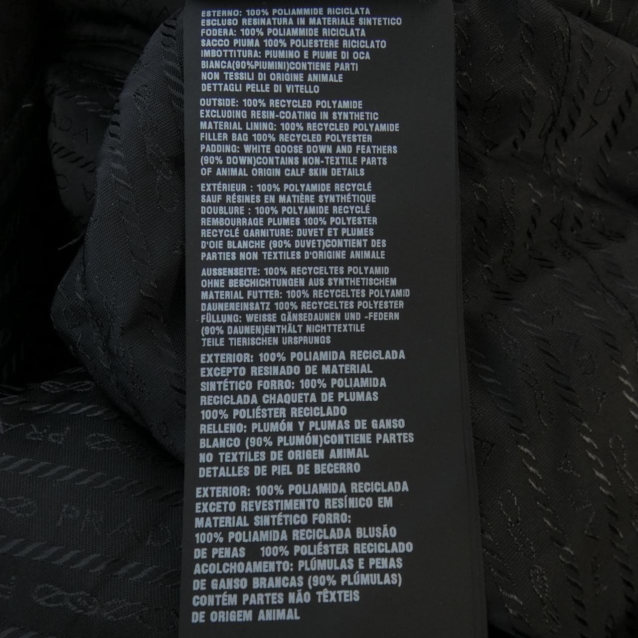 Prada PRADA down jacket