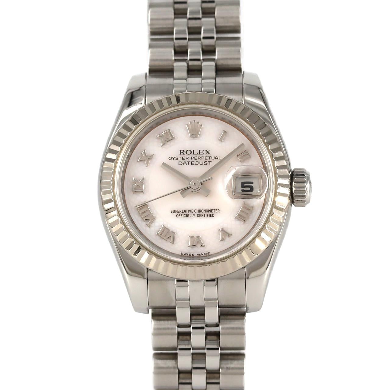 ロレックス デイトジャスト 179174NRD SSxWG 自動巻 Z番