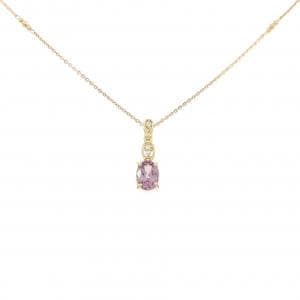 K18YG ガーネット ネックレス 1.13CT