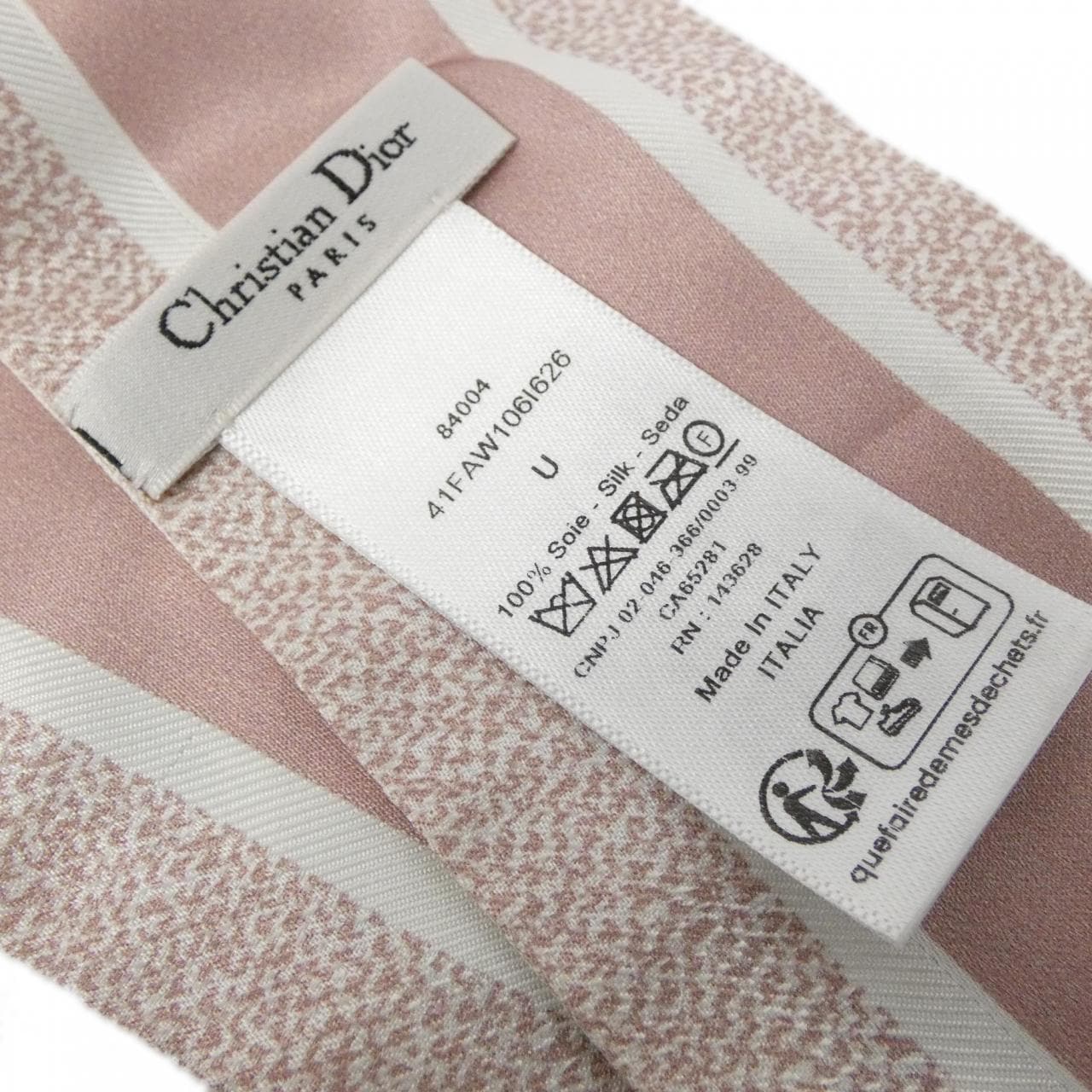 クリスチャンディオール BETTERFLY AROUND THE WORLD 41FAW106I626 スカーフ