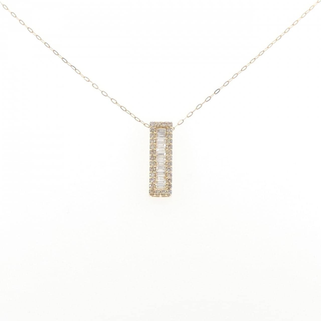K18YG ダイヤモンド ネックレス 0.30CT