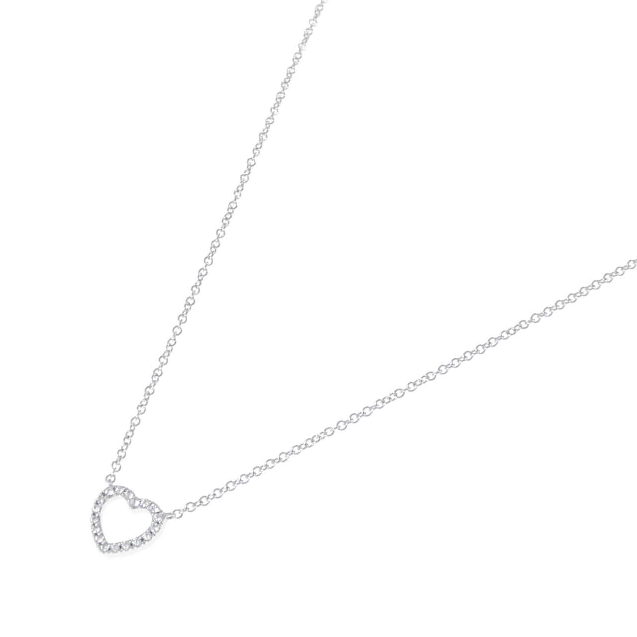 ティファニー メトロ ハート ミニ ネックレス