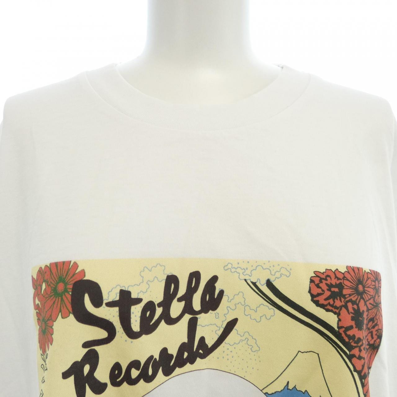 ステラマッカートニー STELLA MCCARTNEY レコードロンティ Tシャツ