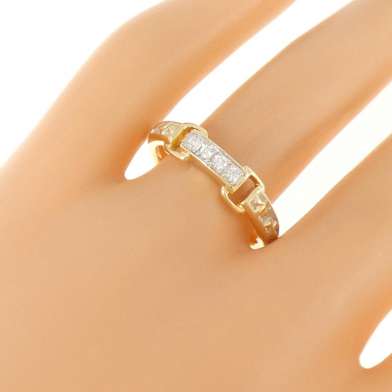 ナトリサユリ ダイヤモンド リング 0.08CT