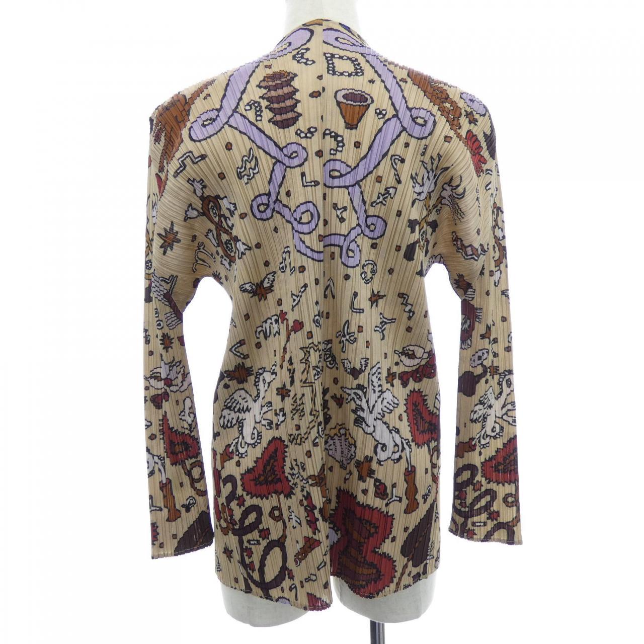 プリーツプリーズ PLEATS PLEASE 2024 INTERRPLANETARY PP43JO722 757911A カーディガン