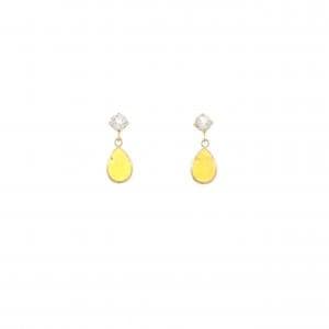 K18YG オパール ピアス