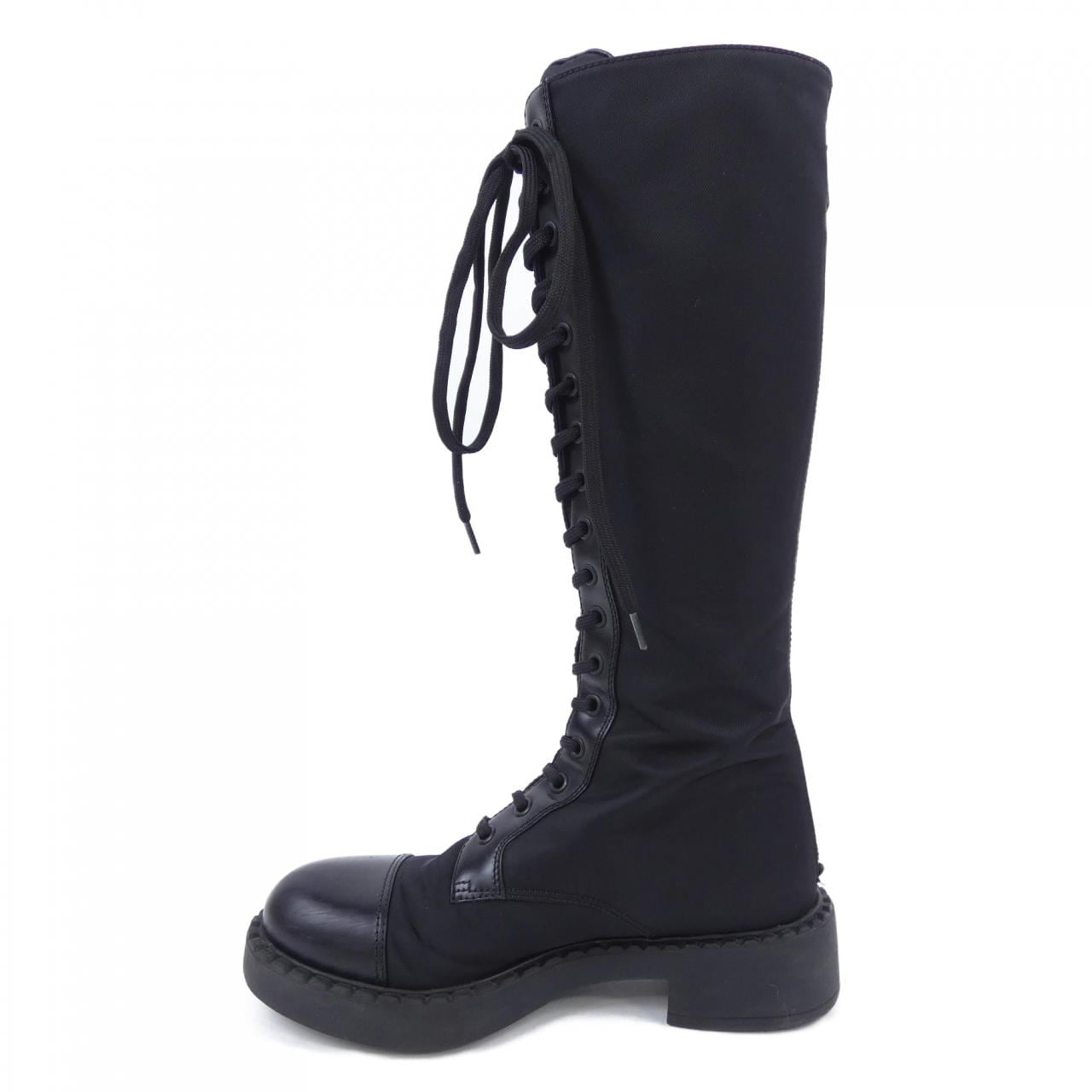 プラダ PRADA トライアングルロゴ 1W906M ロングブーツ