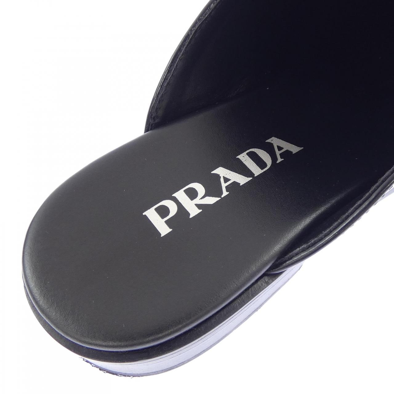 プラダ PRADA トライアングルロゴ ミュール 1D918M サンダル