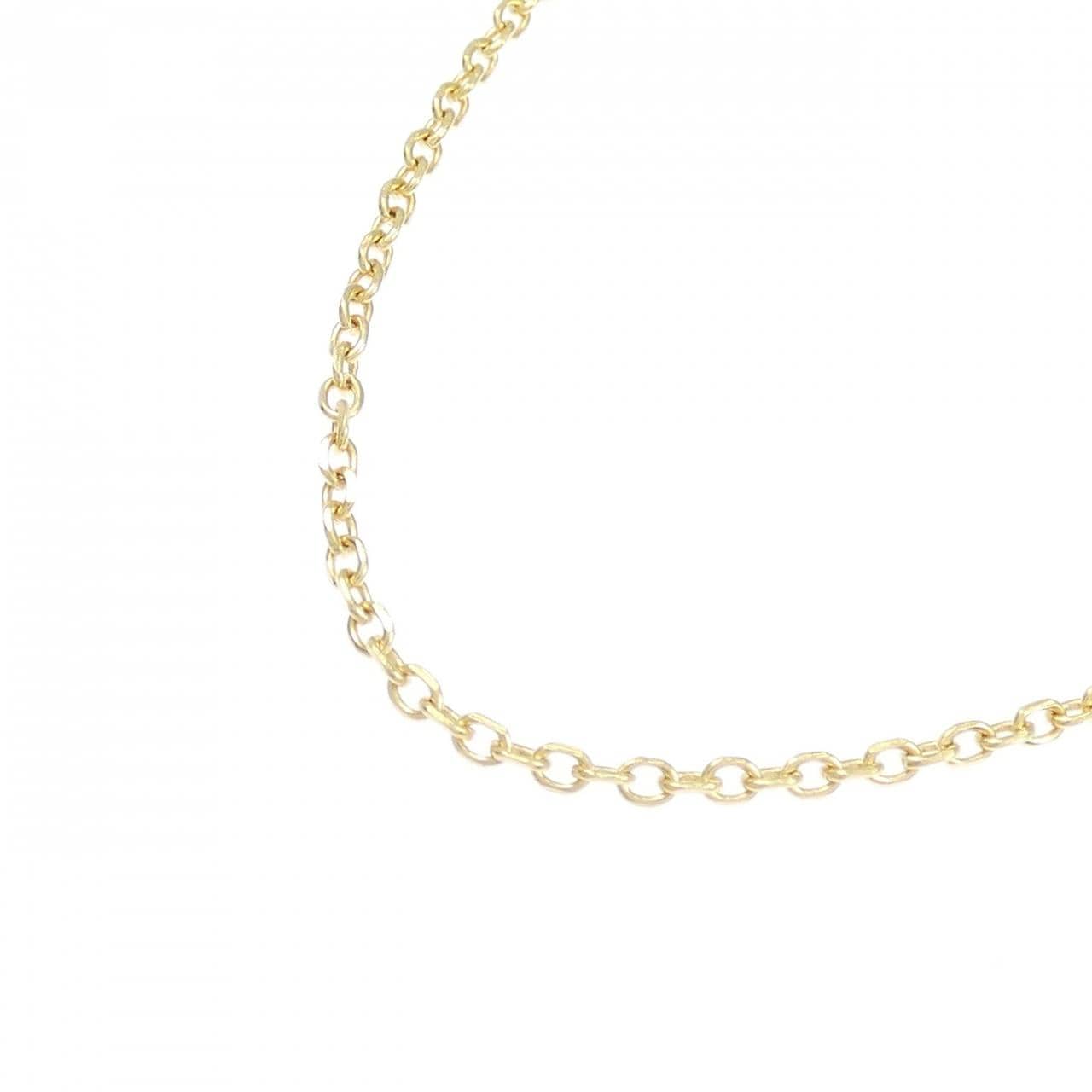 K18YG chain necklace