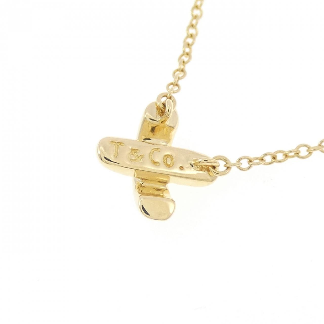 ティファニー クロスステッチ ネックレス