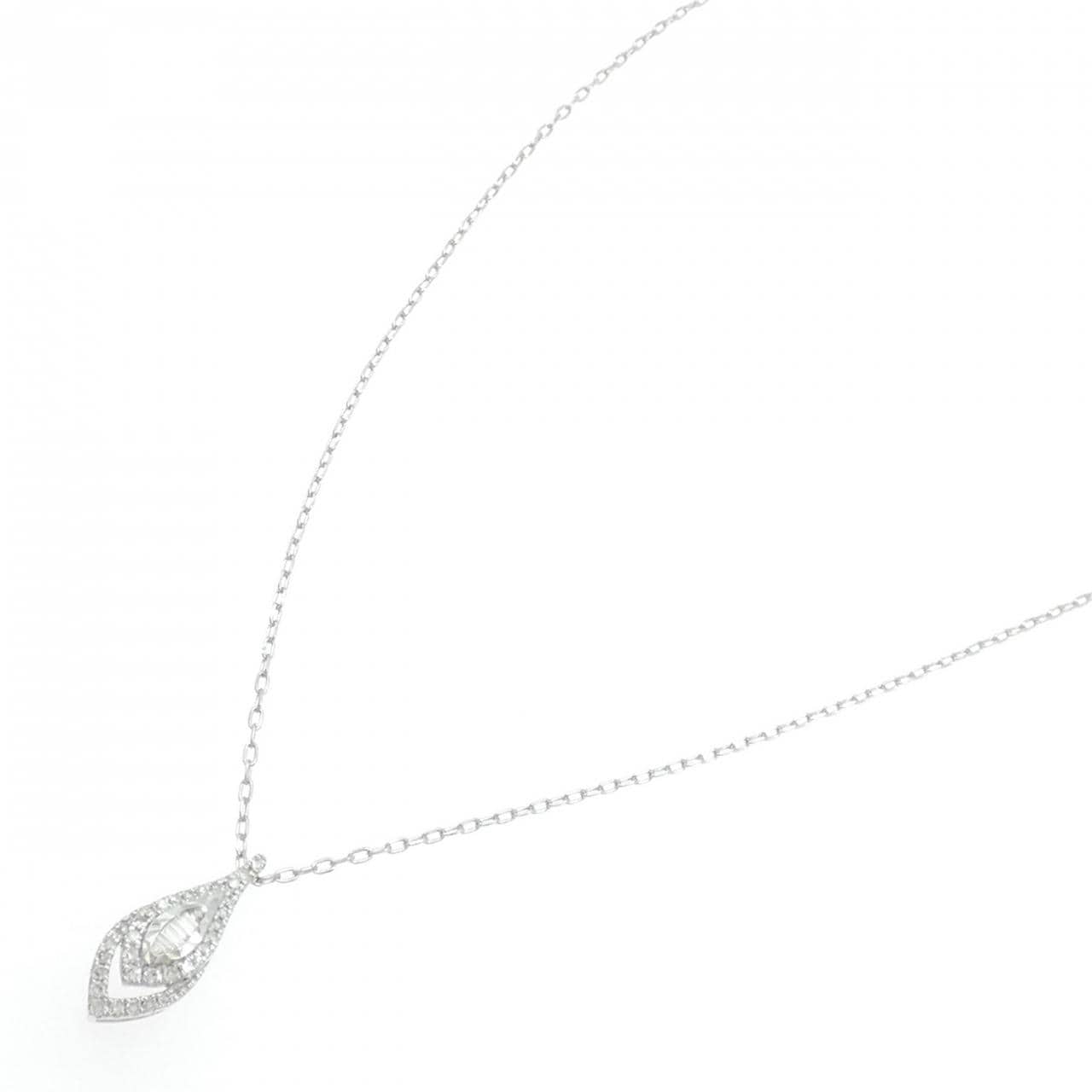 PT950/PT850 ダイヤモンド ネックレス 0.15CT