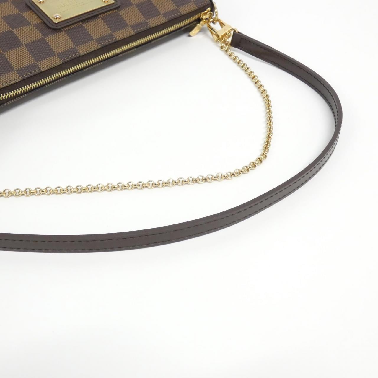 ルイヴィトン ダミエ エヴァ N55213 ショルダーバッグ