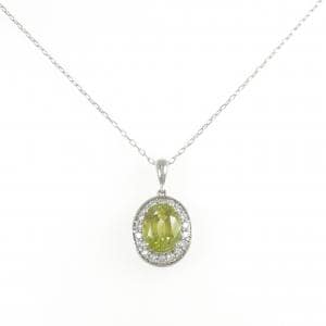 PT900/PT850 スフェーン ネックレス 2.38CT