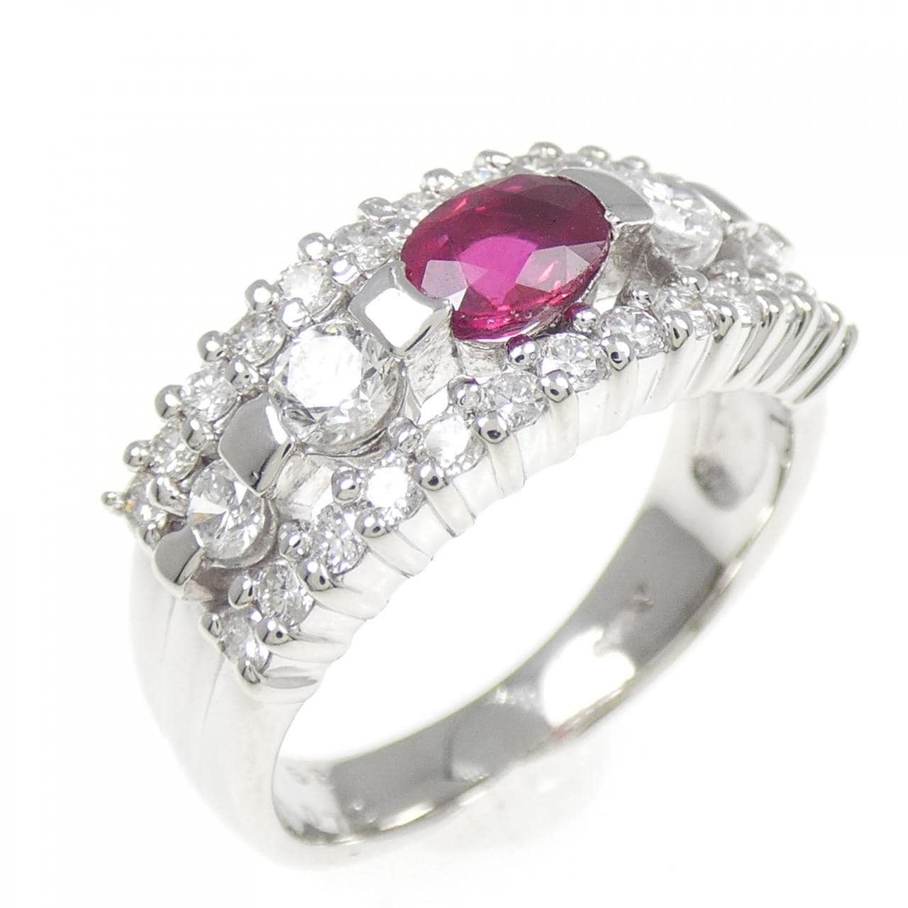 PT ルビー リング 0.53CT