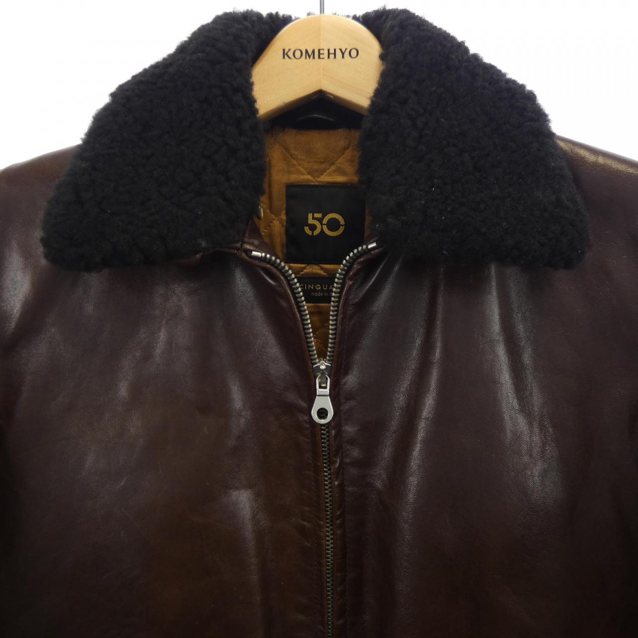 Cinquanta leather jacket
