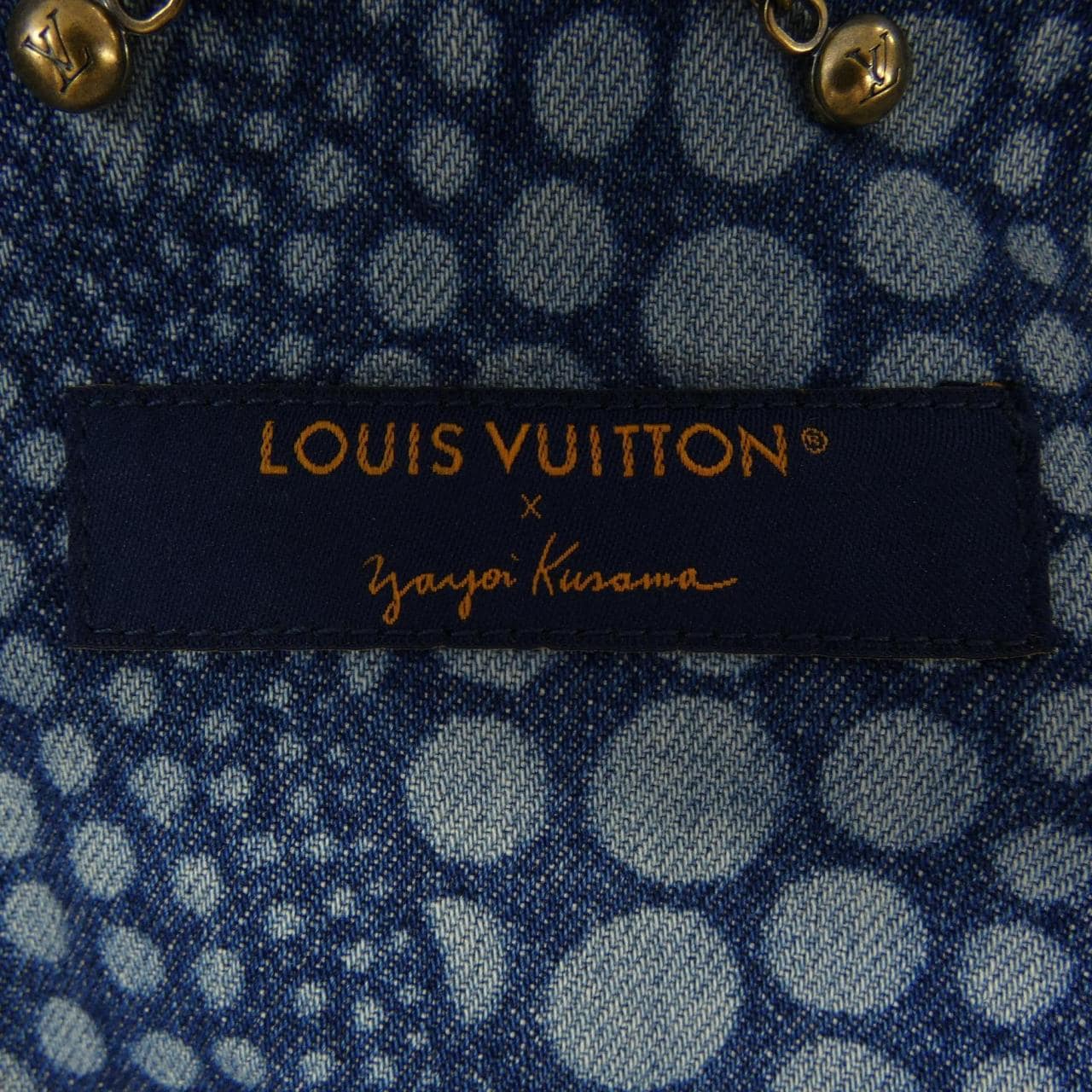 ルイヴィトン LOUIS VUITTON 草間彌生 HOA30WYN3 デニムジャケット