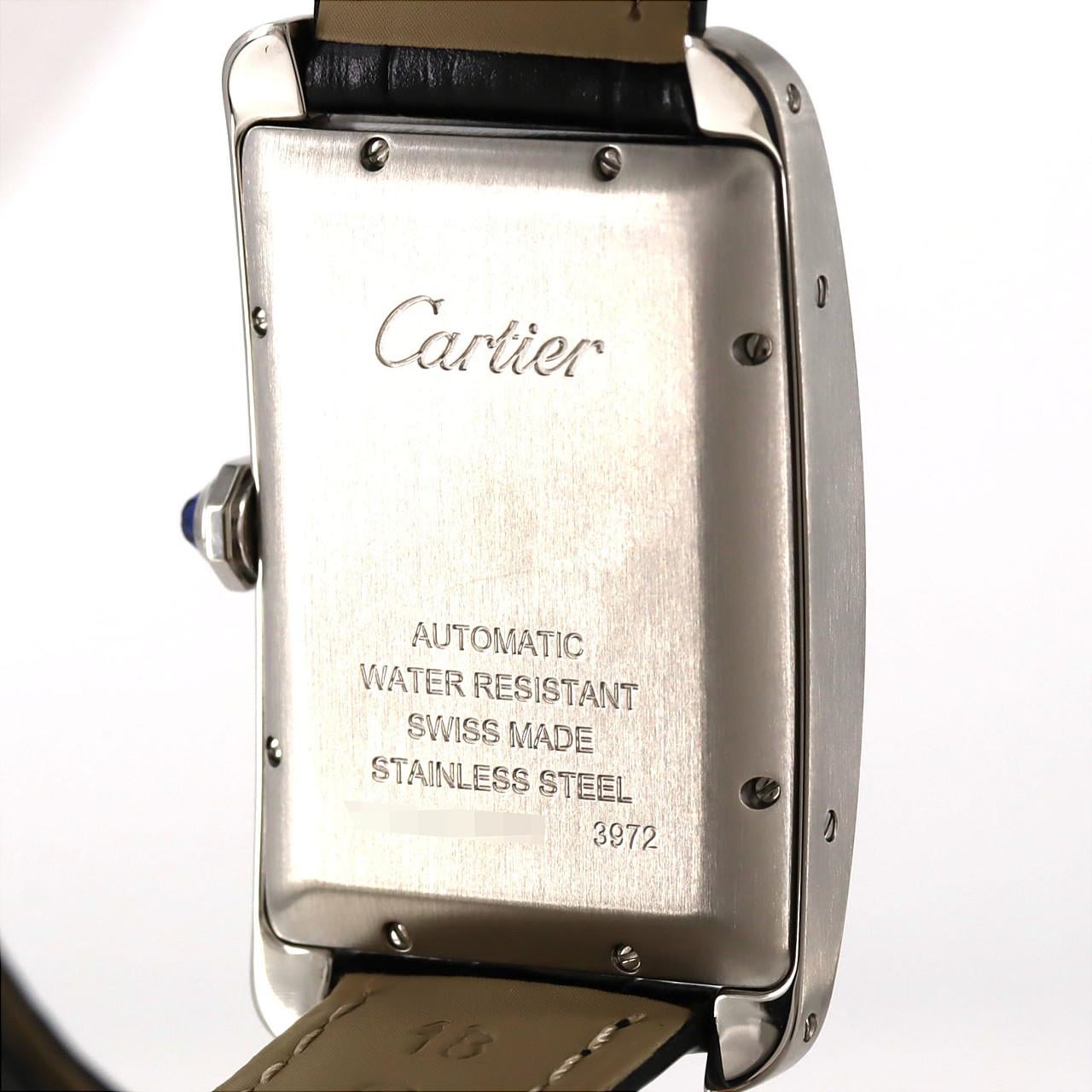 カルティエ タンクアメリカンLM WSTA0018 SS 自動巻