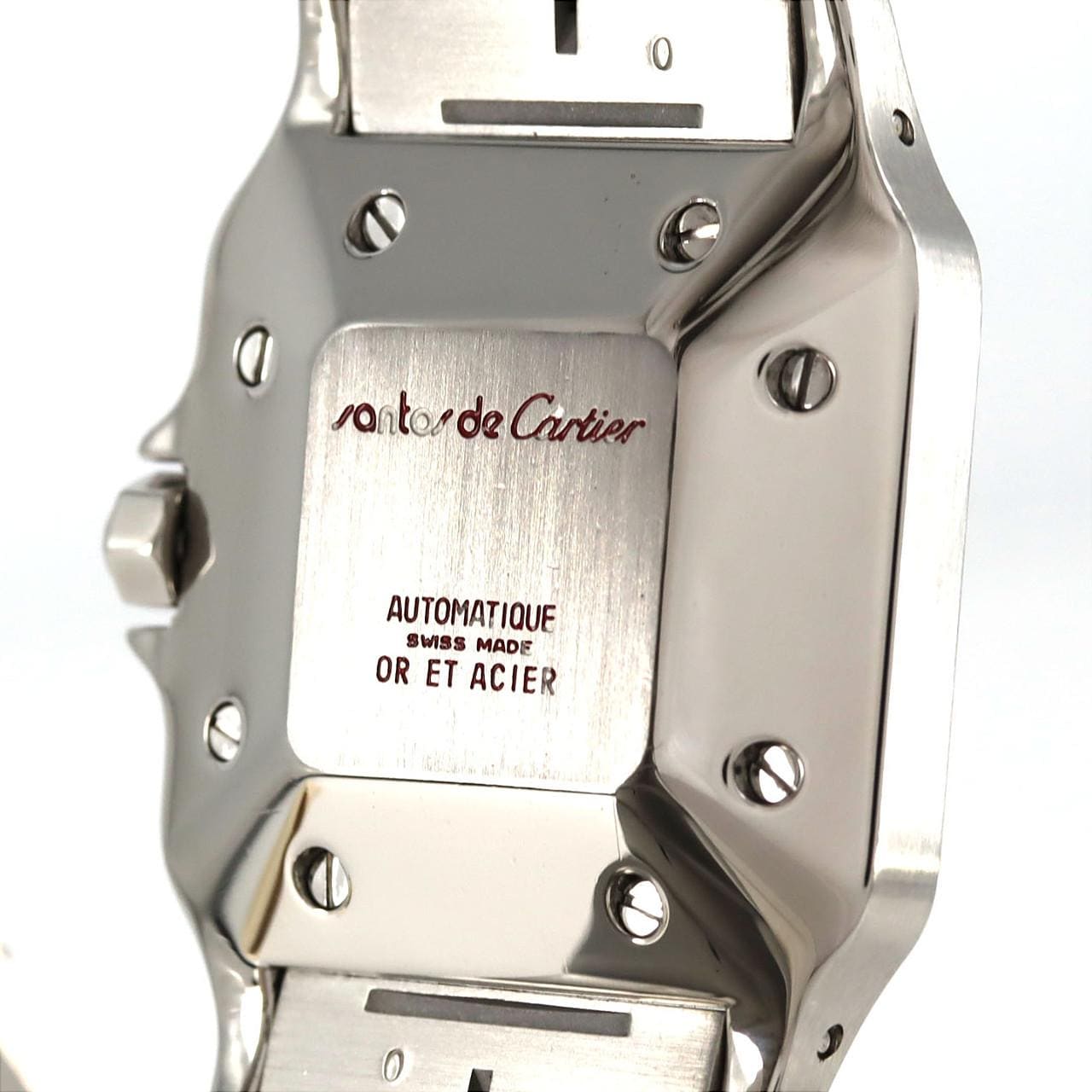 カルティエ サントスLM コンビ SSxYG 自動巻