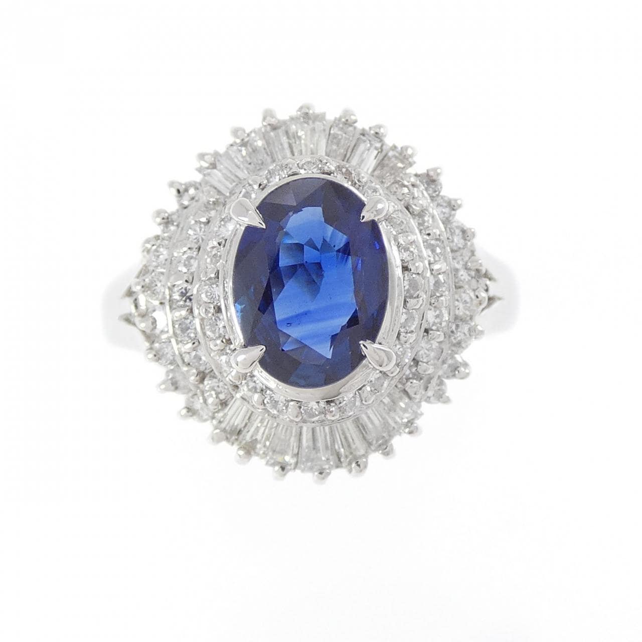 PT900 サファイヤ リング 1.15CT