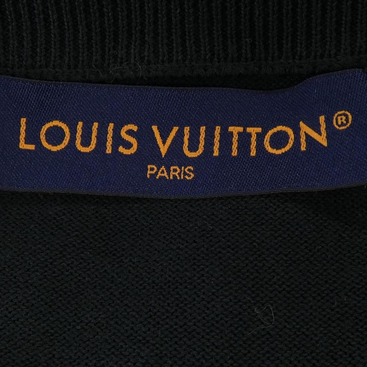 ルイヴィトン LOUIS VUITTON ショートスリーブコットンインタルシアクルーネック HPN83WAUR ニット