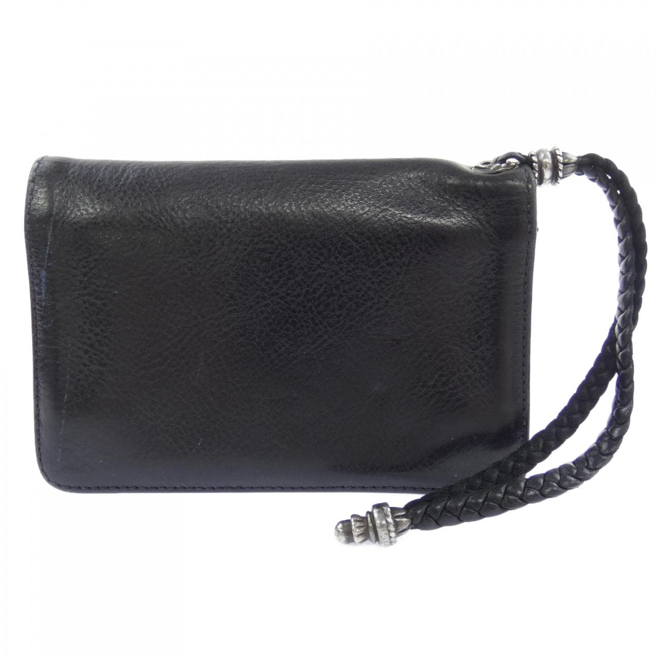 クロムハーツ CHROME HEARTS 2ZIP STRAP BLK 2246 304 0030 0200 WALLET